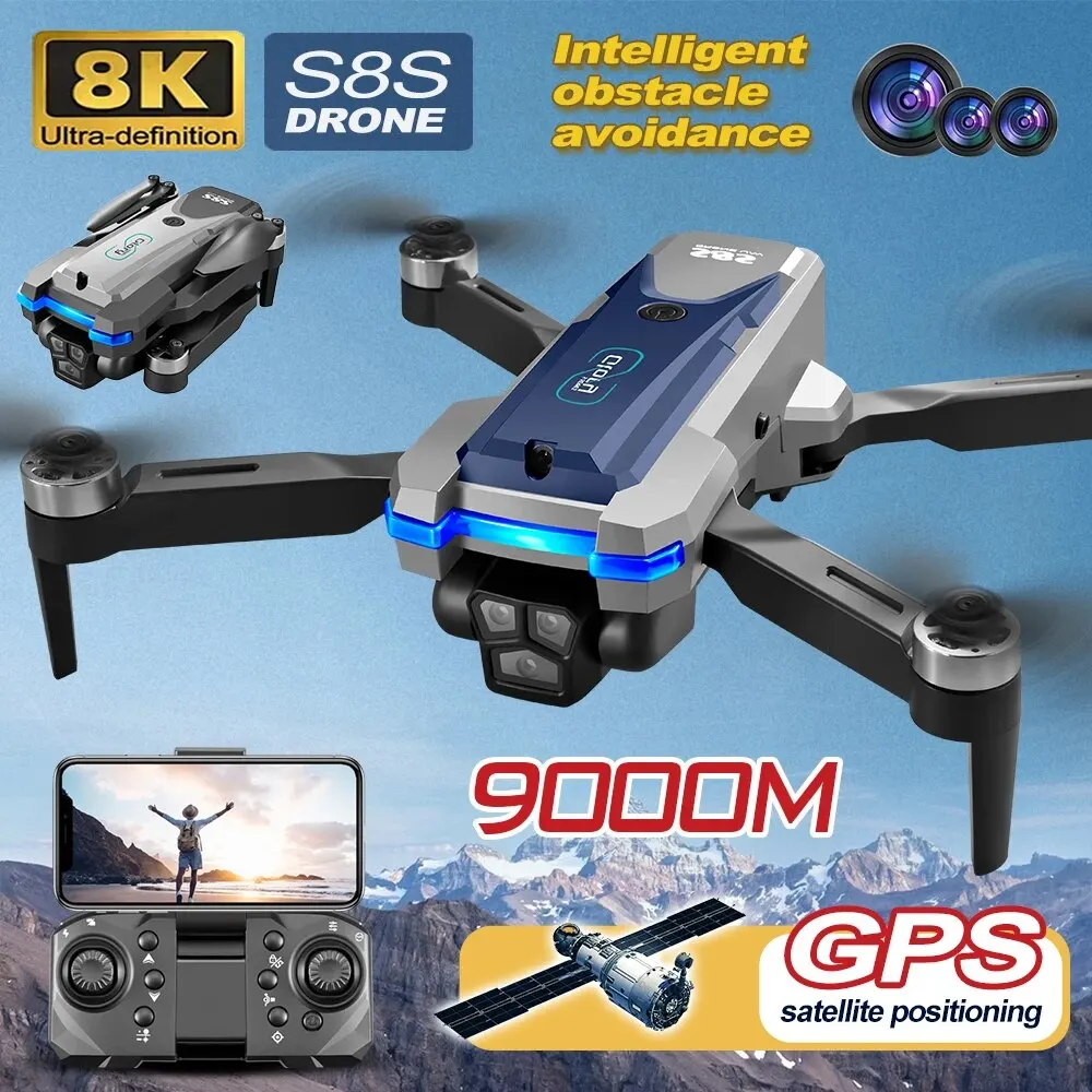 Drone Battery Case - S8S GPS 드론 5G 와이파이 8K