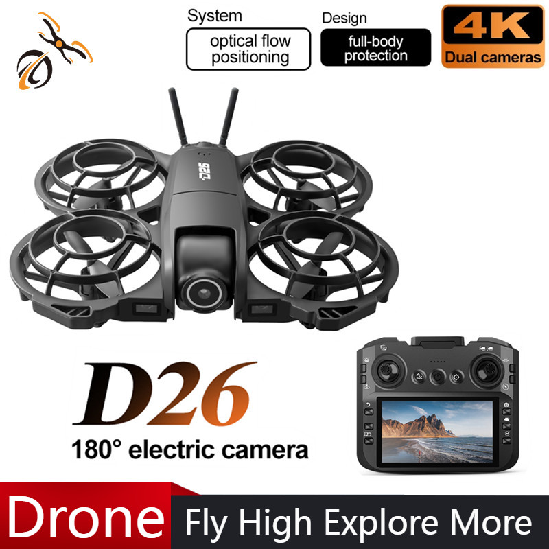 D26 드론 4K 항공 HD 180 °   카메라 드론 - Drone Battery Case 리뷰 및 가격